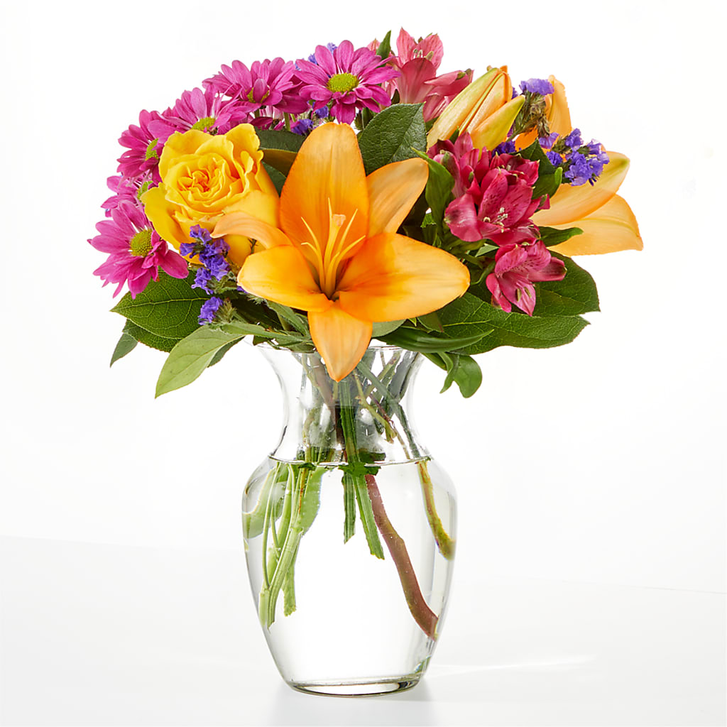 Colorful Visions Bouquet – Lily And Rose, Nashville TN