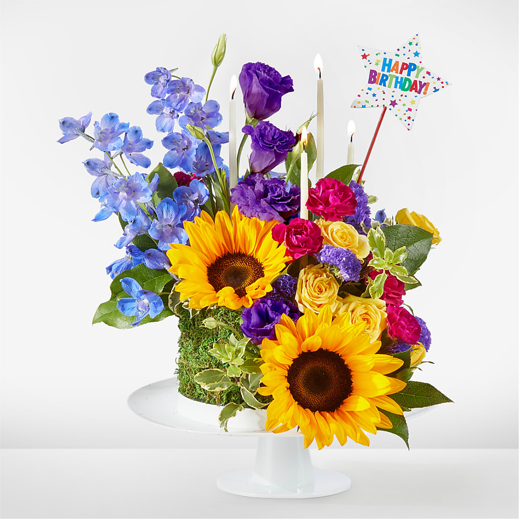 Star of the Day Floral Cake – Lily And Rose, Nashville TN