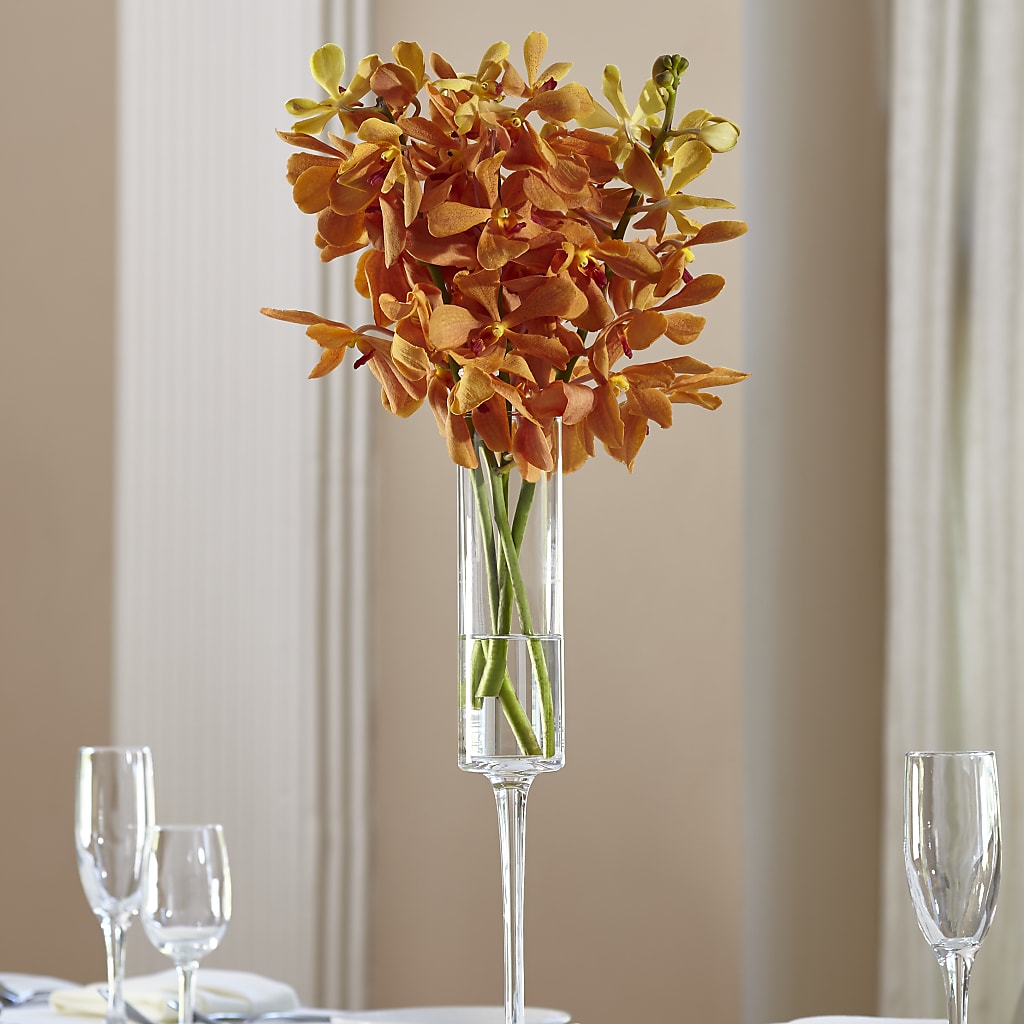 Orange Mokara Bouquet – Lily And Rose, Nashville TN