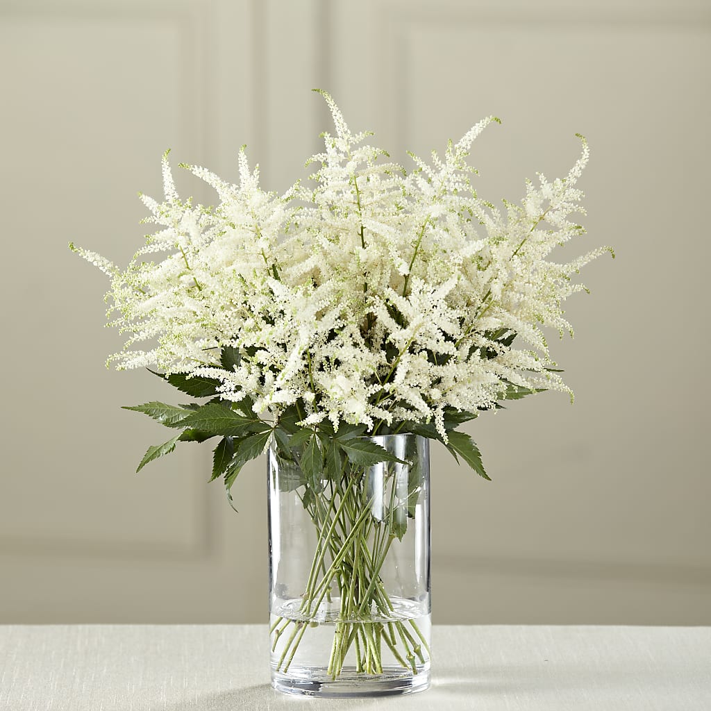 White Astilbe Bouquet – Lily And Rose, Nashville TN