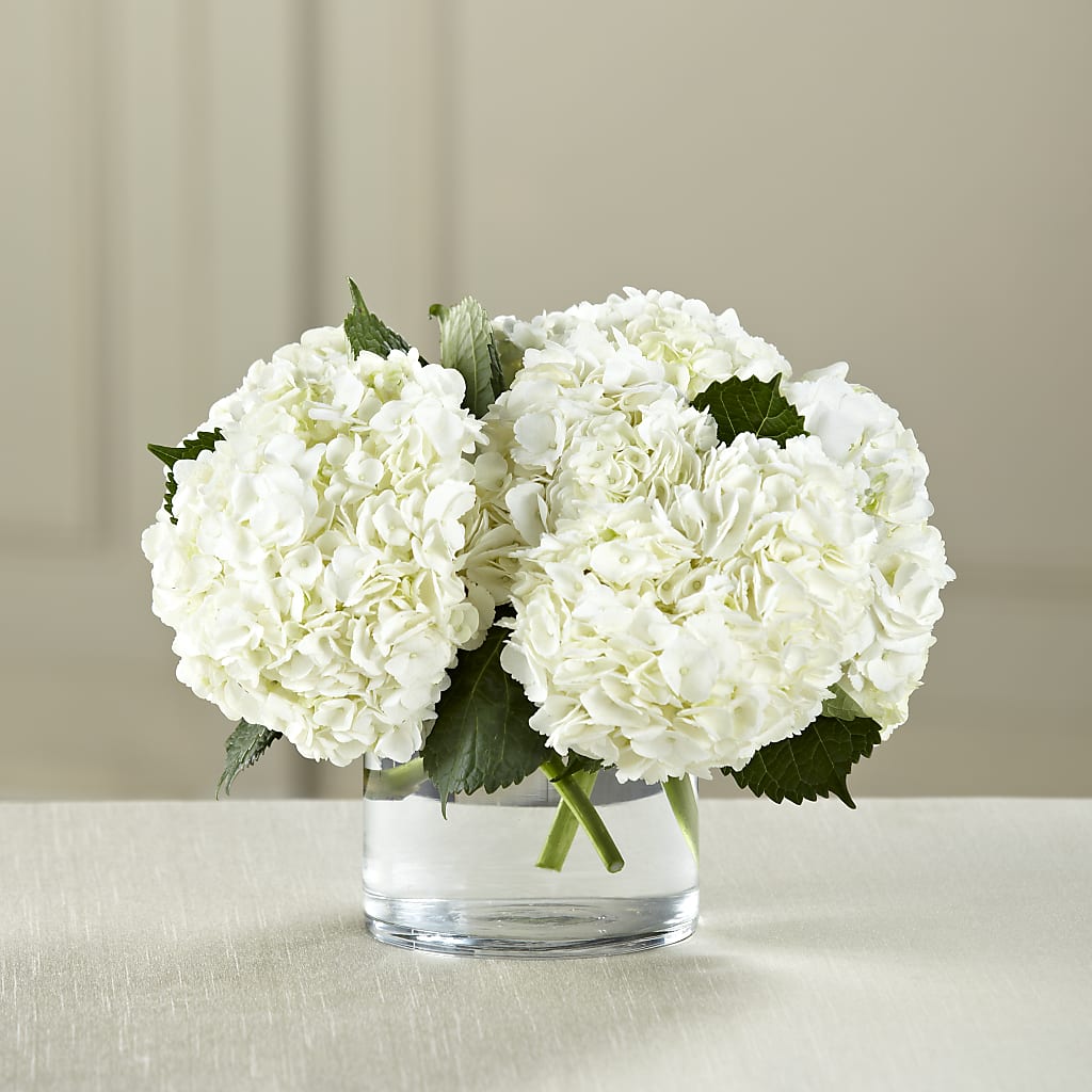 White Hydrangea Bouquet – Lily And Rose, Nashville TN