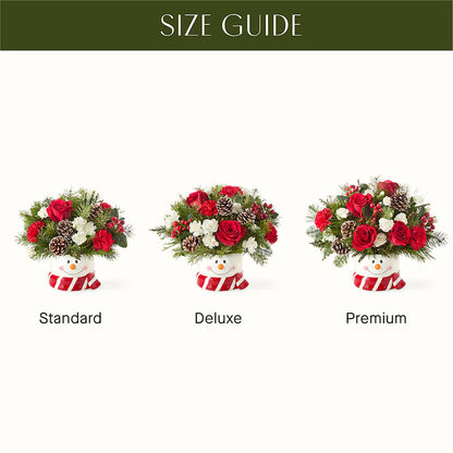 Jolly Snowman Bouquet –  Lily And Rose, Nashville TN