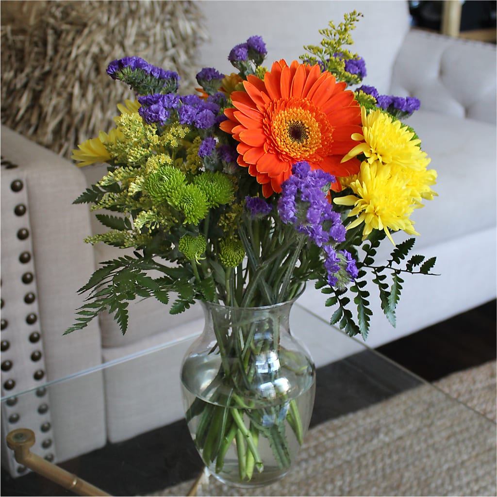 Marmalade Skies Bouquet –  Lily And Rose, Nashville TN