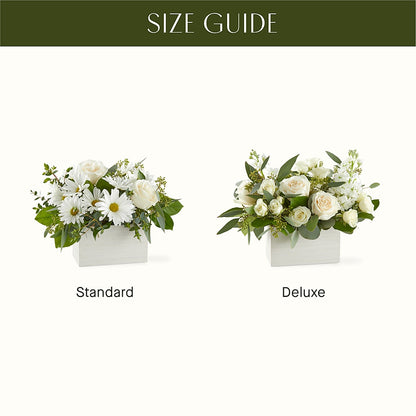 Fresh Linen Box Bouquet –  Lily And Rose, Nashville TN