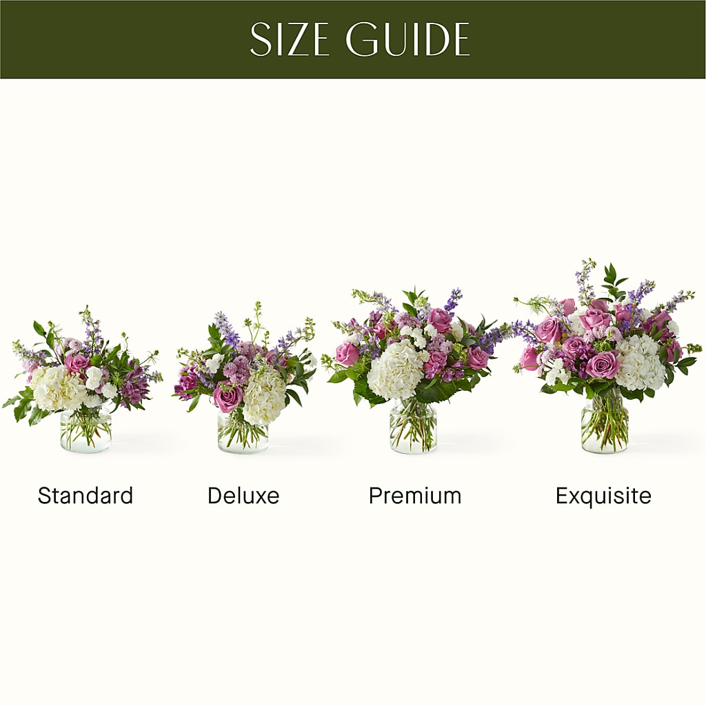 Violet Caress Bouquet –  Lily And Rose, Nashville TN