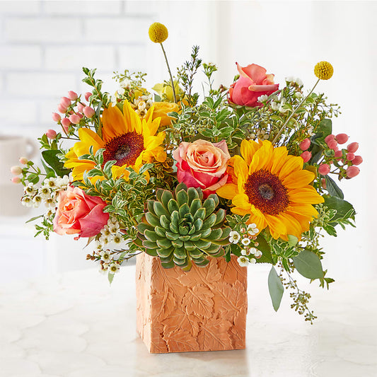 Sunflower Season Bouquet –  Lily And Rose, Nashville TN