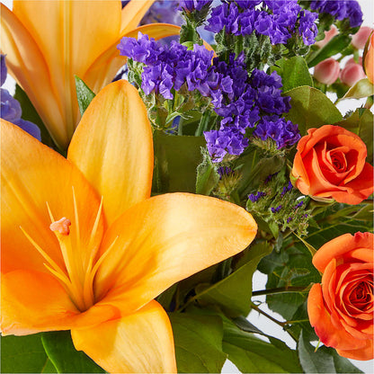 Radiant Citrus Bouquet –  Lily And Rose, Nashville TN