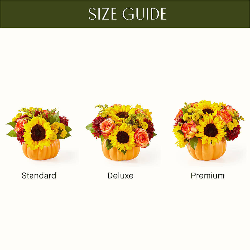Golden Gourd Pumpkin Bouquet –  Lily And Rose, Nashville TN