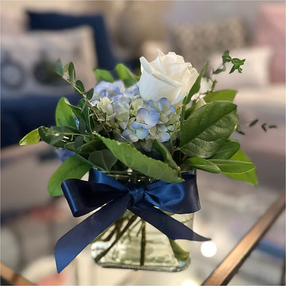 Sky Blue Delight Bouquet –  Lily And Rose, Nashville TN