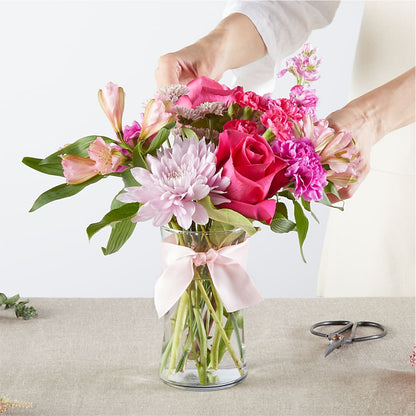 Pink Ribbon - A Florist Original –  Lily And Rose, Nashville TN
