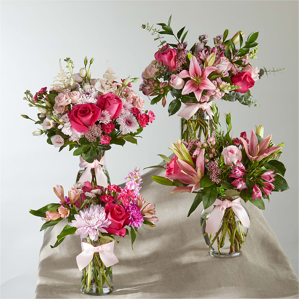 Pink Ribbon - A Florist Original –  Lily And Rose, Nashville TN