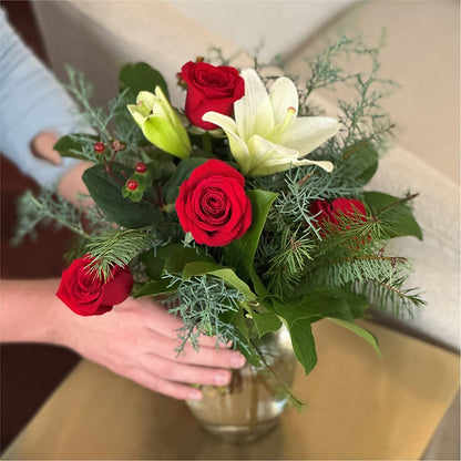 Glittering Lights Bouquet –  Lily And Rose, Nashville TN