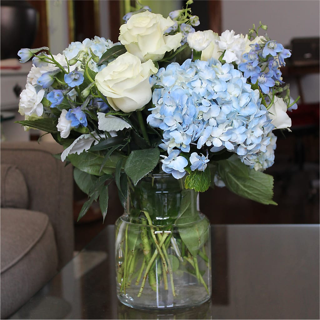 Clear Skies Bouquet –  Lily And Rose, Nashville TN