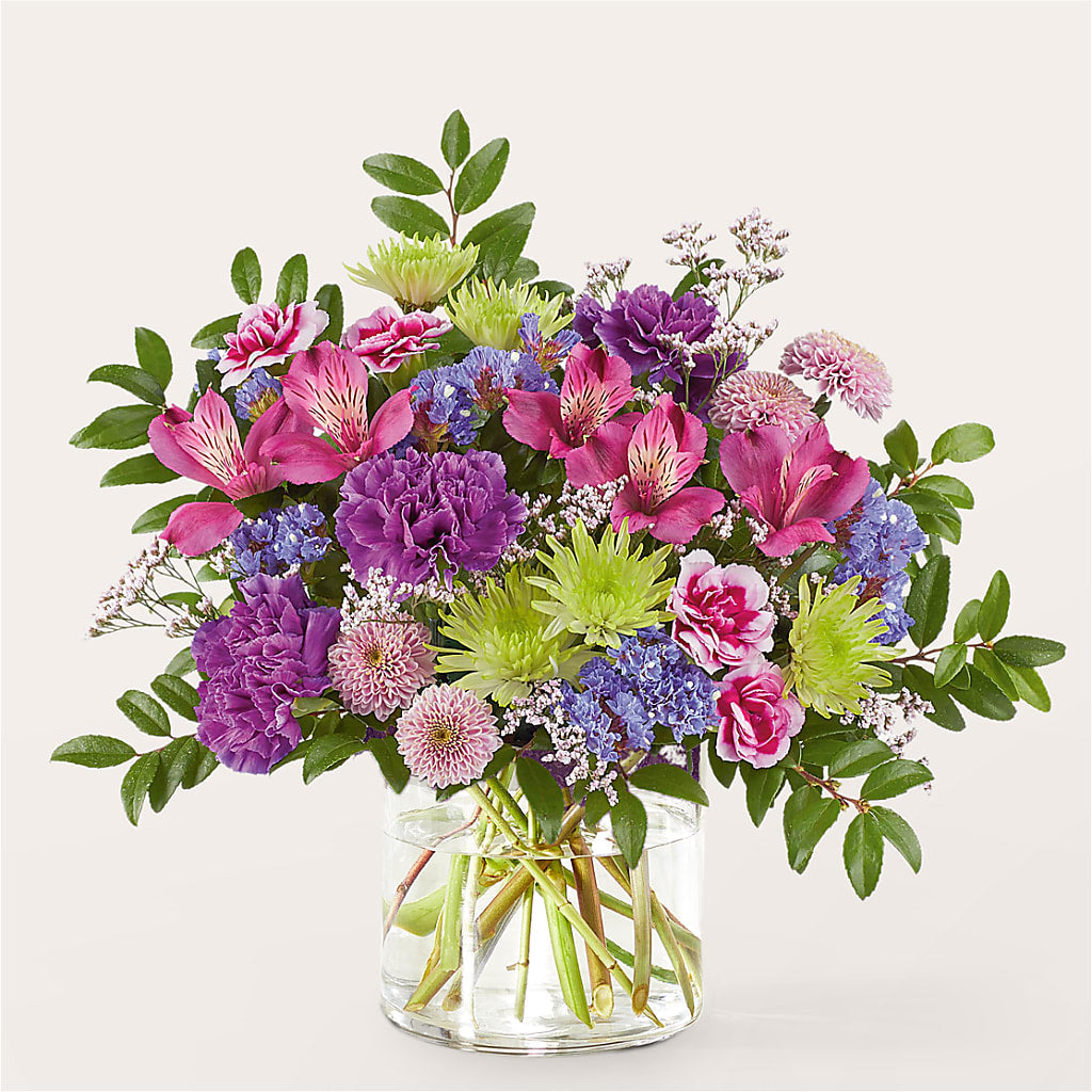Glass Half Full Bouquet –  Lily And Rose, Nashville TN