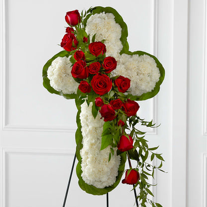 Floral Cross Easel –  Lily And Rose, Nashville TN