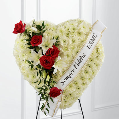 Heartfelt Hero Standing Heart –  Lily And Rose, Nashville TN