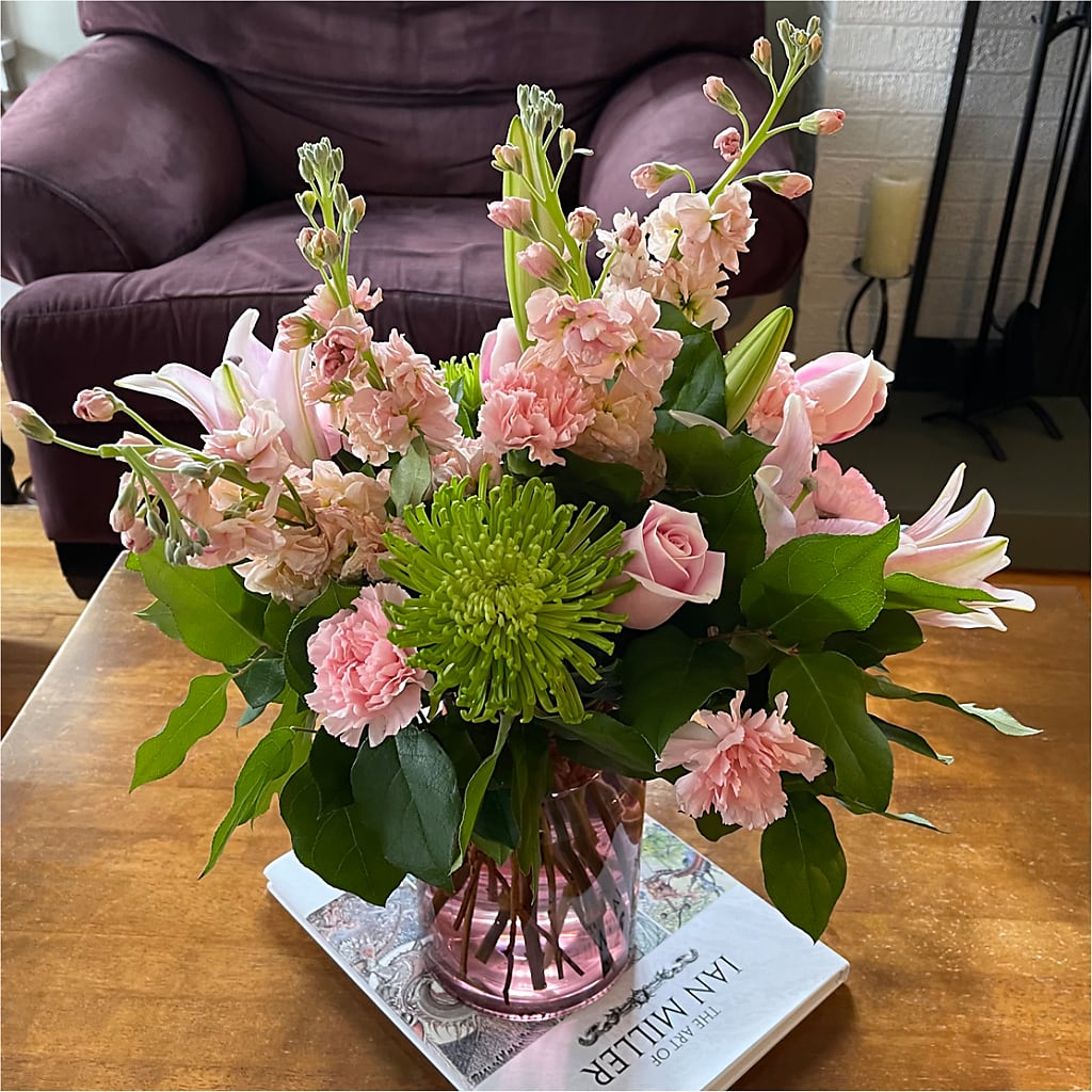 Pretty in Pink Bouquet –  Lily And Rose, Nashville TN
