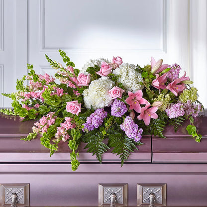 Life's Gratitude Casket Spray –  Lily And Rose, Nashville TN