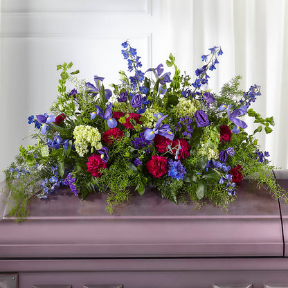 Always Treasured Casket Spray –  Lily And Rose, Nashville TN