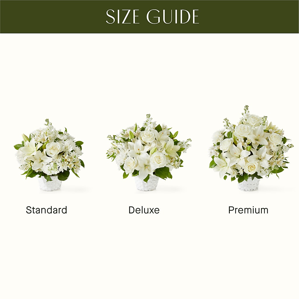 Peaceful Reflections Arrangement –  Lily And Rose, Nashville TN