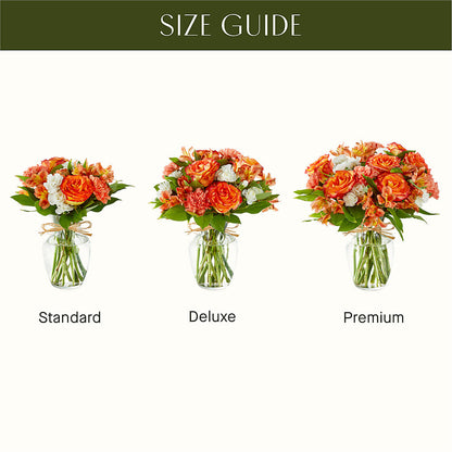 Apricot Glow Bouquet –  Lily And Rose, Nashville TN