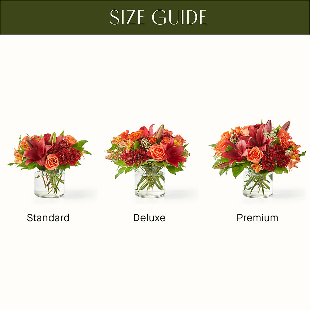 Crimson Leaves Bouquet –  Lily And Rose, Nashville TN