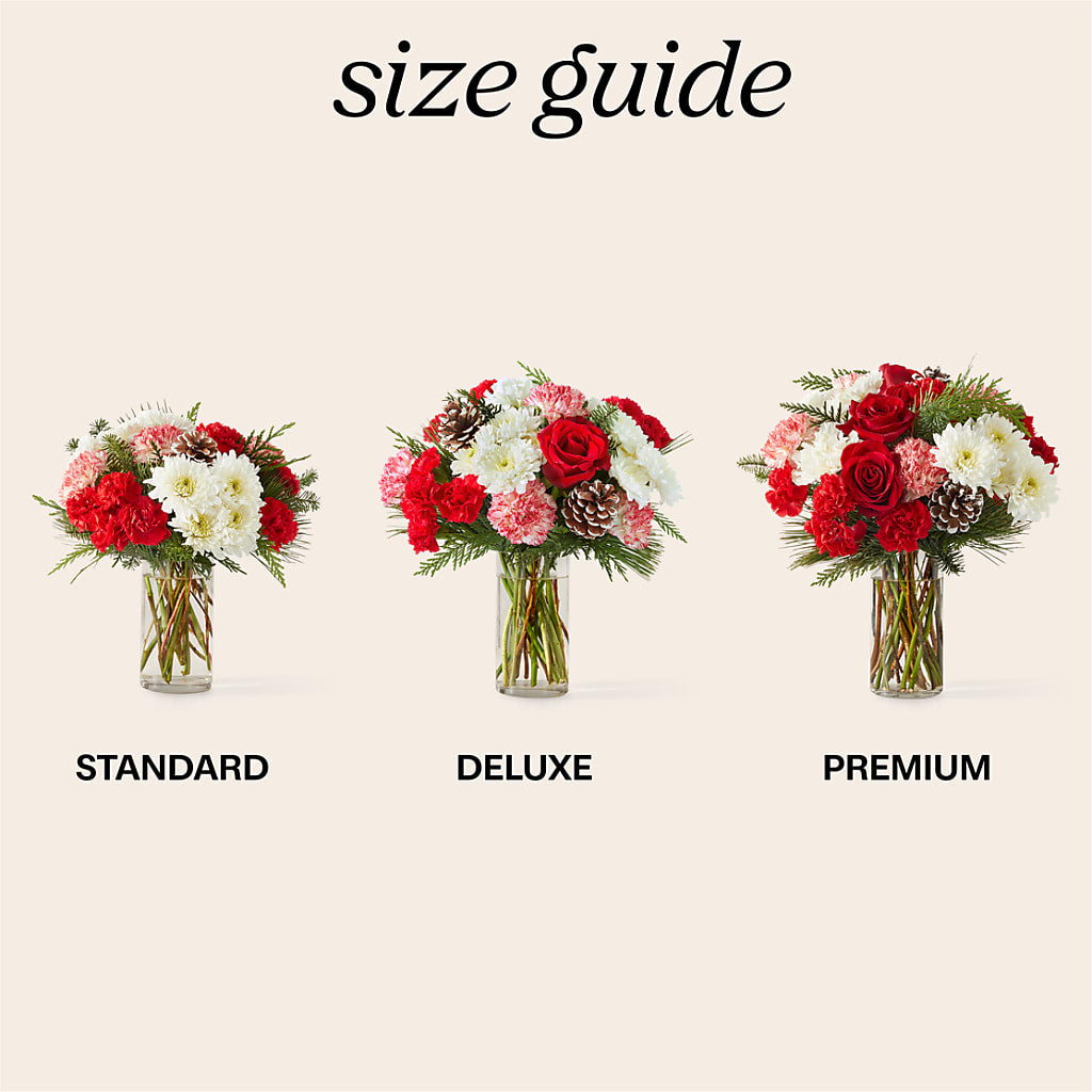 Candy Cane Lane Bouquet –  Lily And Rose, Nashville TN