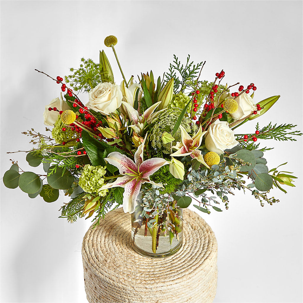 Berry & Bright Bouquet –  Lily And Rose, Nashville TN