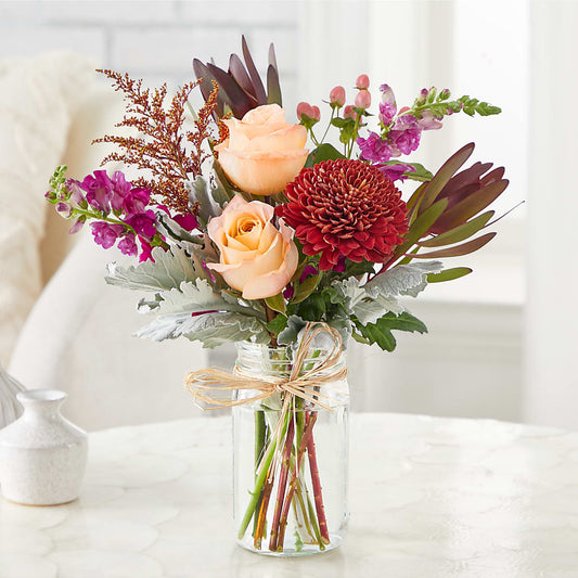 Moody Hues Bouquet –  Lily And Rose, Nashville TN