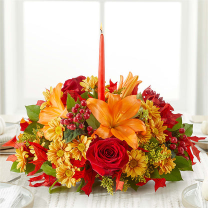 Autumn's Embrace Centerpiece –  Lily And Rose, Nashville TN