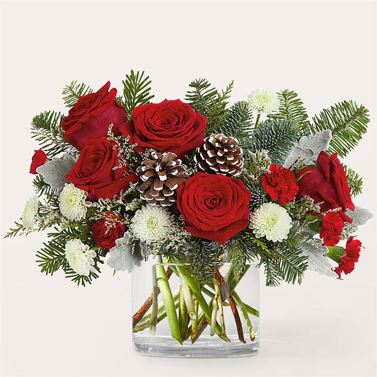 Yule Cheer Bouquet –  Lily And Rose, Nashville TN