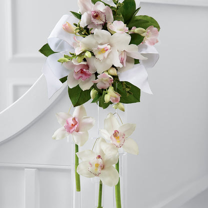 Perfect Entrance Pew Arrangement –  Lily And Rose, Nashville TN
