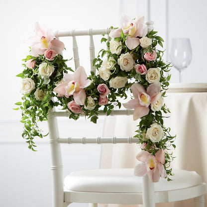 Orchid Rose Chair Décor –  Lily And Rose, Nashville TN