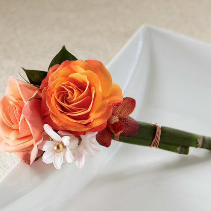 Sunset Dream Boutonniere –  Lily And Rose, Nashville TN
