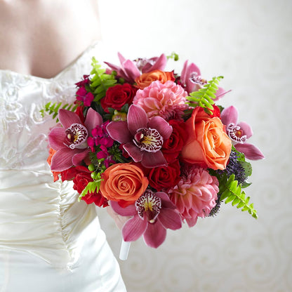 Brilliant Blossoms Bouquet –  Lily And Rose, Nashville TN