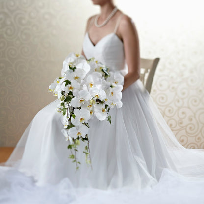 Classic White Bouquet –  Lily And Rose, Nashville TN