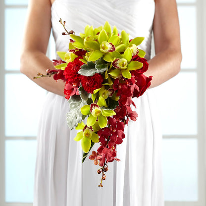 Elegant Orchid Bouquet –  Lily And Rose, Nashville TN