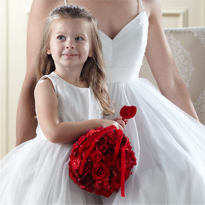 Pure at Heart Flower Girl Arrangement –  Lily And Rose, Nashville TN