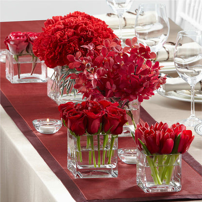 Modern Grace Centerpiece –  Lily And Rose, Nashville TN