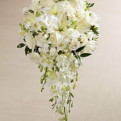 White Wonders Bouquet –  Lily And Rose, Nashville TN